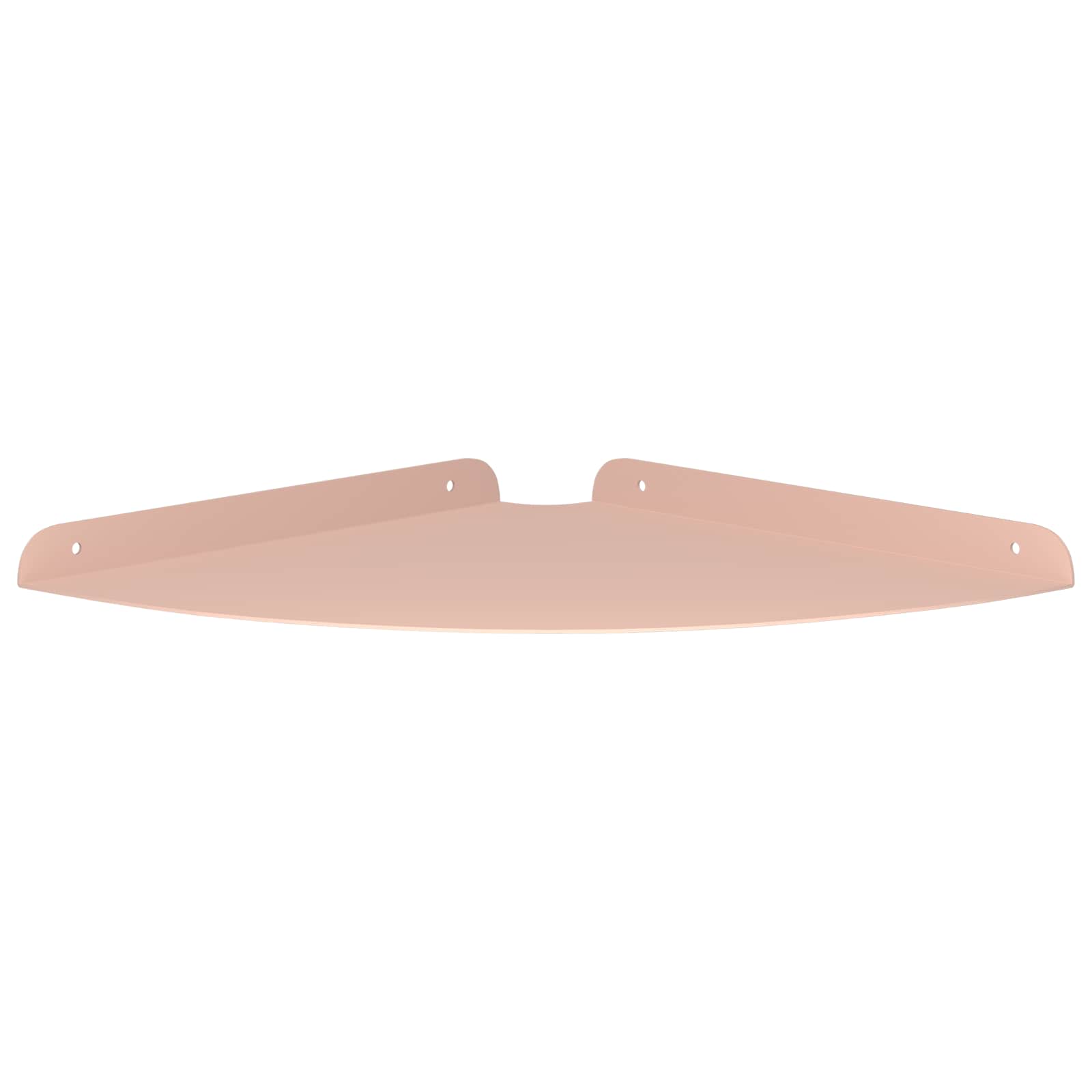 vidaXL Półka wisząca z półką 2 pcs Różowy 30 x 30 x 2 cm