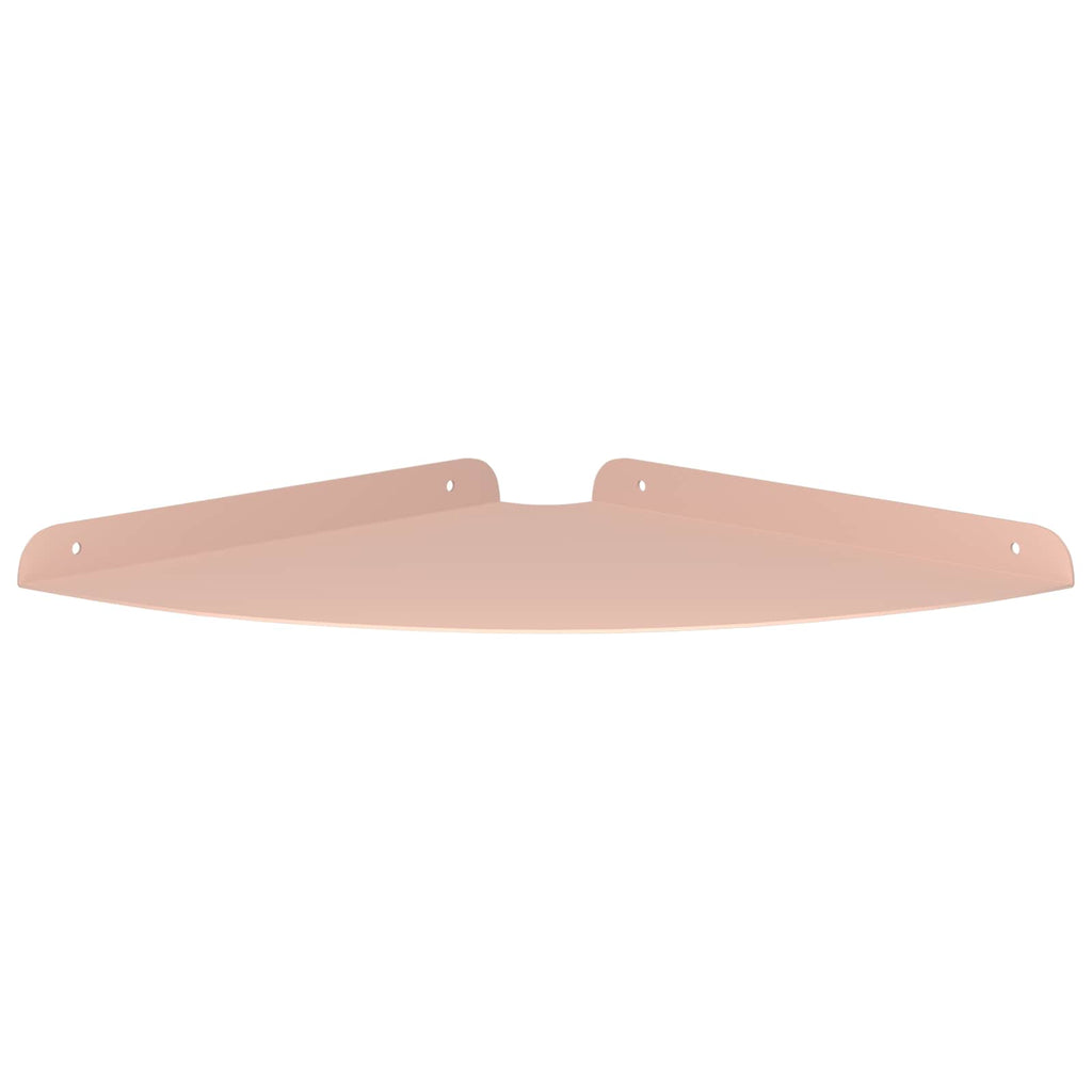 vidaXL Półka wisząca z półką 4 pcs Różowy 30 x 30 x 2 cm