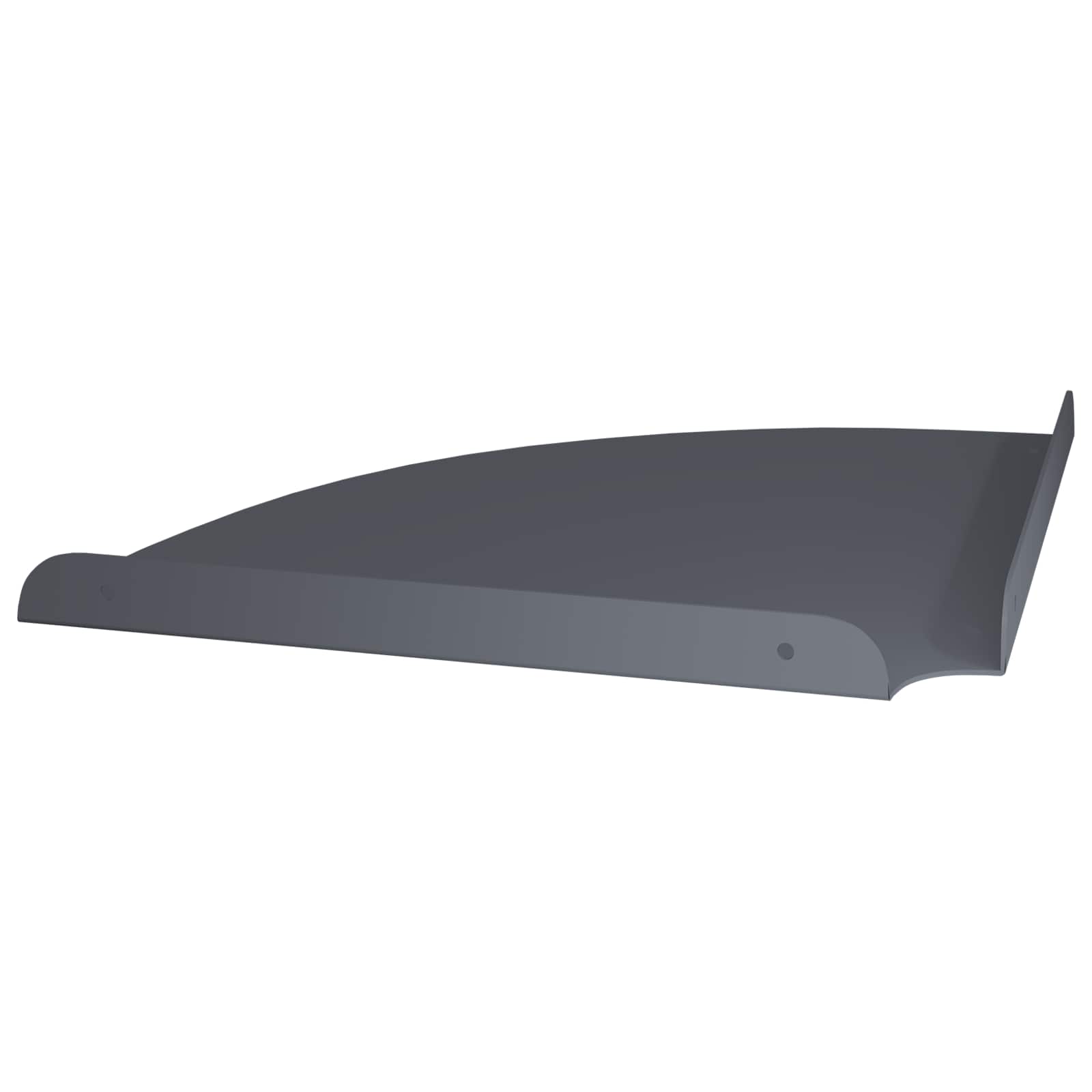 vidaXL Półka wisząca z półką 4 pcs Antracyt 30 x 30 x 2 cm