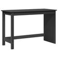 vidaXL Biurko Szary 112 x 50 x 75 cm Lite drewno sosnowe