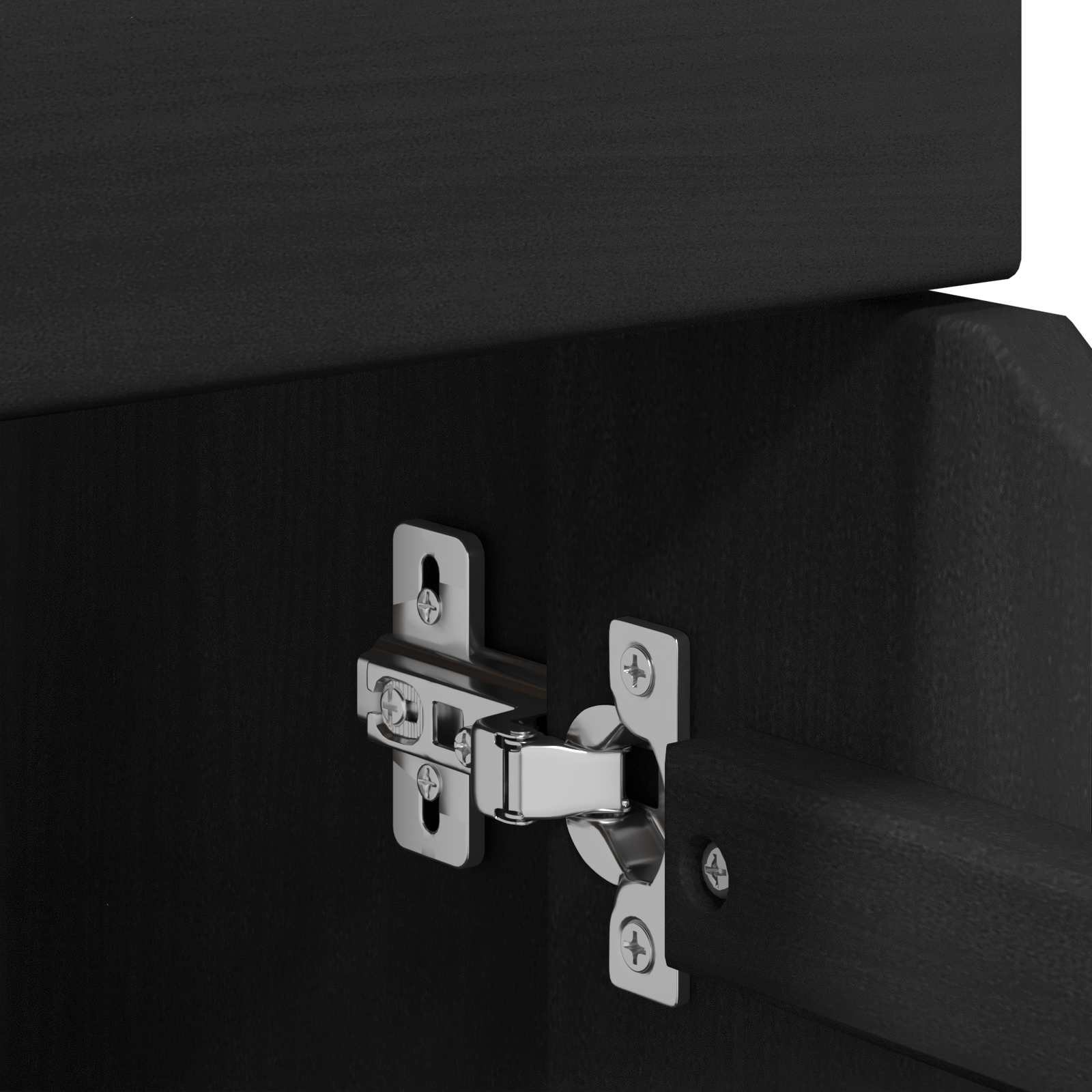 vidaXL Rolkowa szafka Czarny 63,5 x 39 x 65,5 cm Lite drewno sosnowe