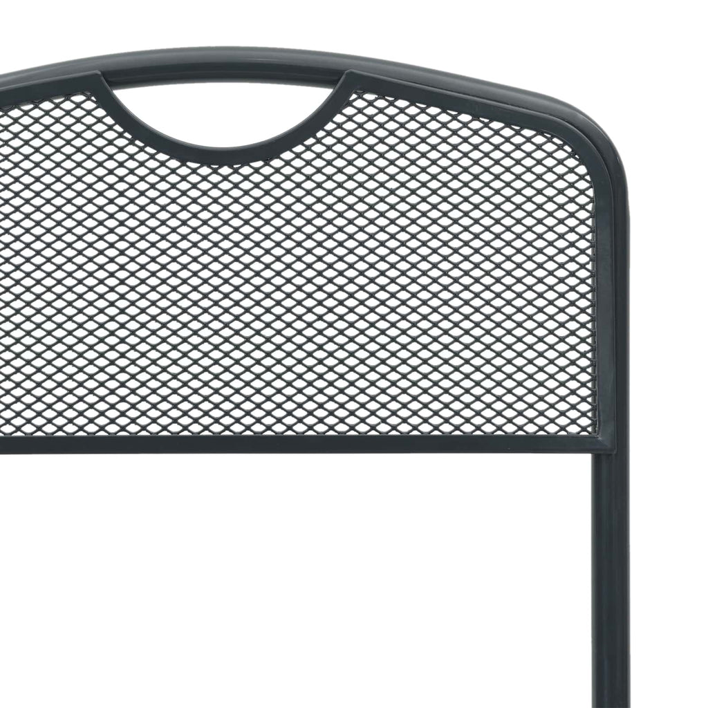 vidaXL Krzesła ogrodowe 2 pcs Antracyt 52,5 x 46 x 82 cm Żelazo