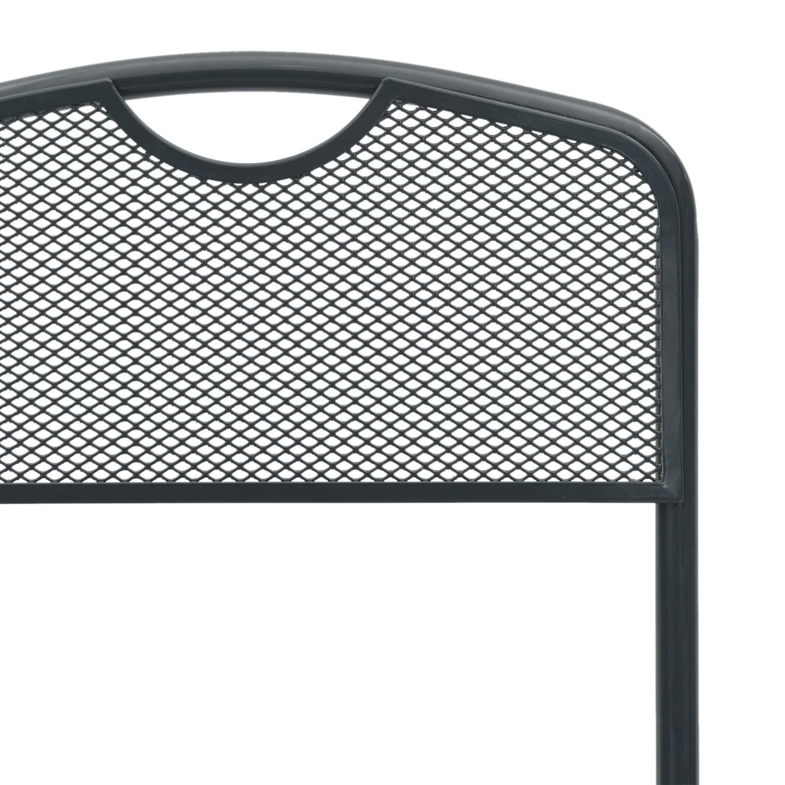 vidaXL Krzesła ogrodowe 2 pcs Antracyt 52,5 x 46 x 82 cm Żelazo