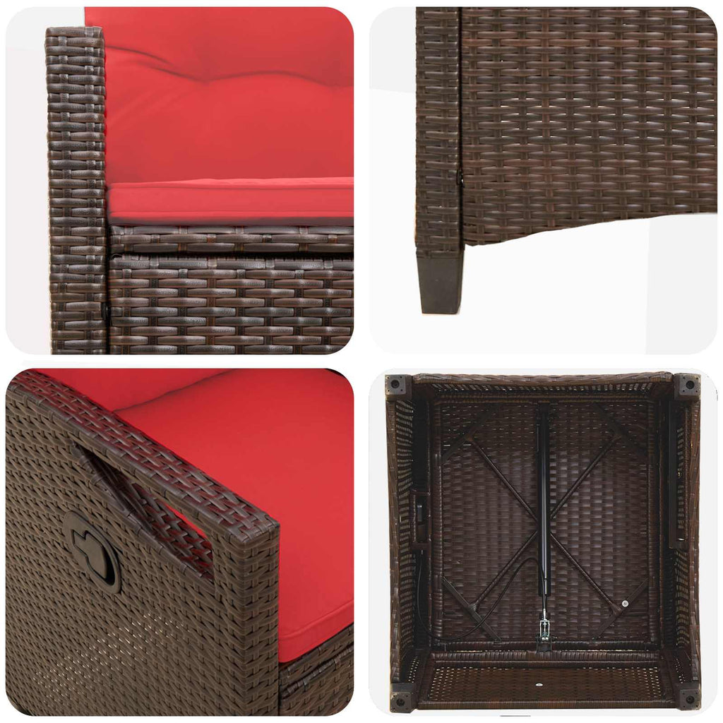 vidaXL Krzesło Ogrodowe 56 x 64 x 94 cm stal