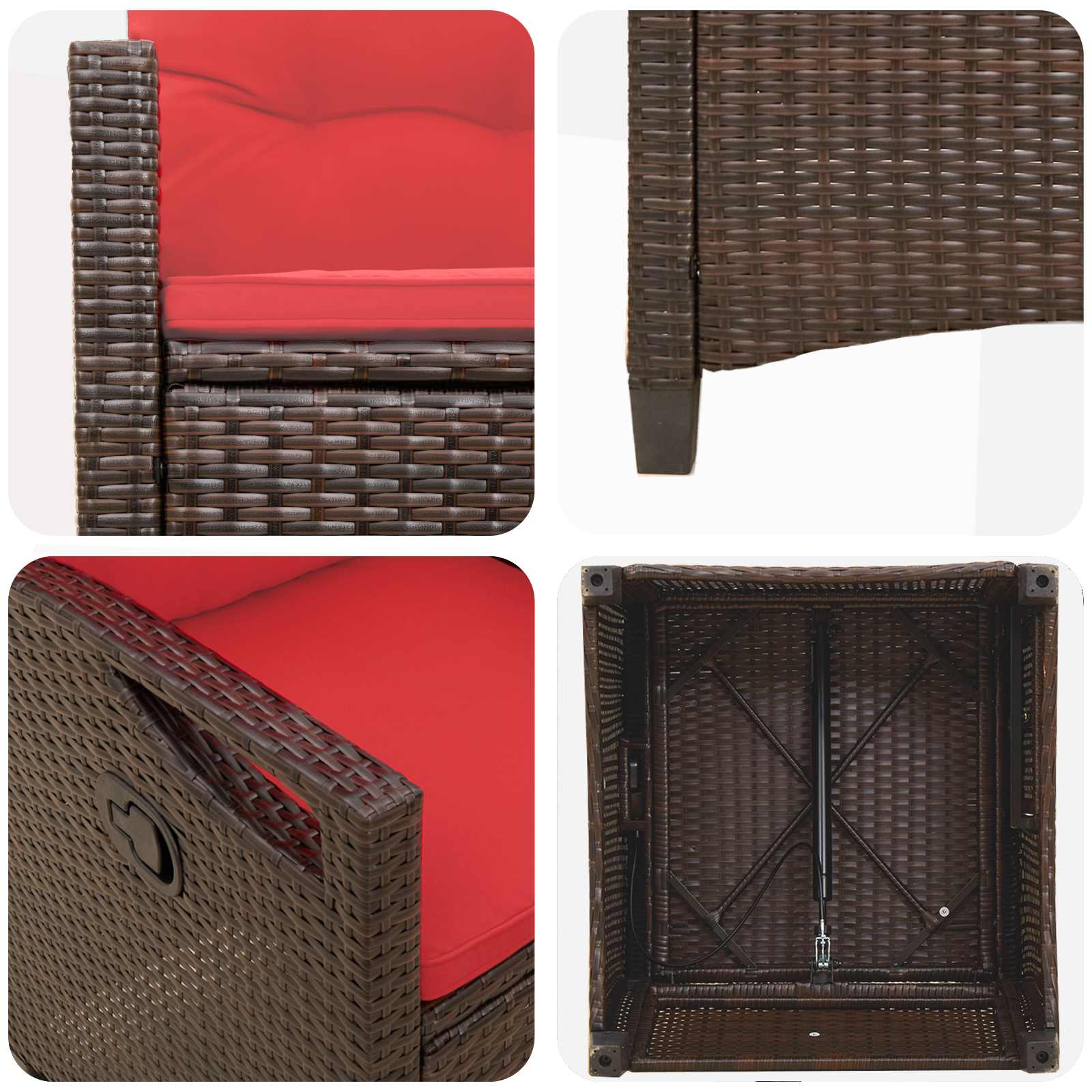 vidaXL Krzesło Ogrodowe 56 x 64 x 94 cm stal