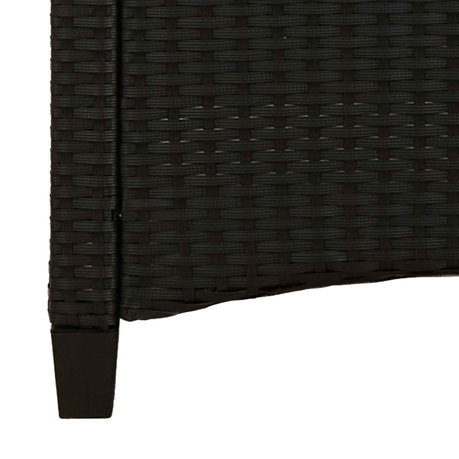 vidaXL Ławka ogrodowa z poduszką 105 x 60 x 112 cm stal