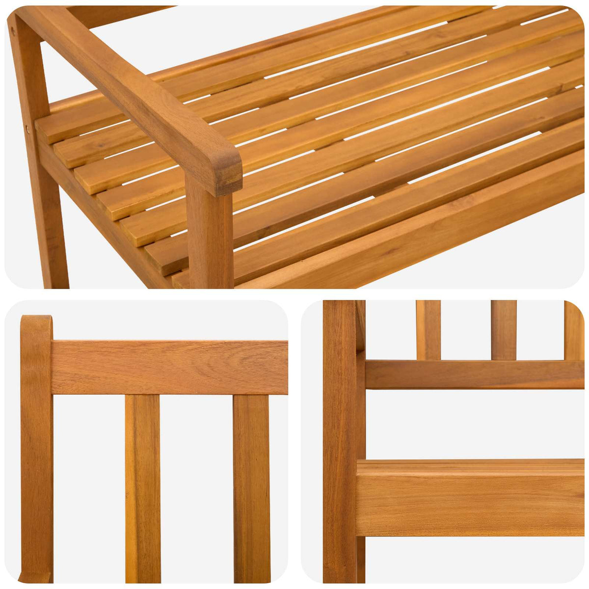 vidaXL Ławka ogrodowa 2-Liczba miejsc 110 x 55 x 90 cm