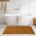 vidaXL Dywaniki łazienkowe naturalny 105 x 160 cm Lite Drewno Akacji