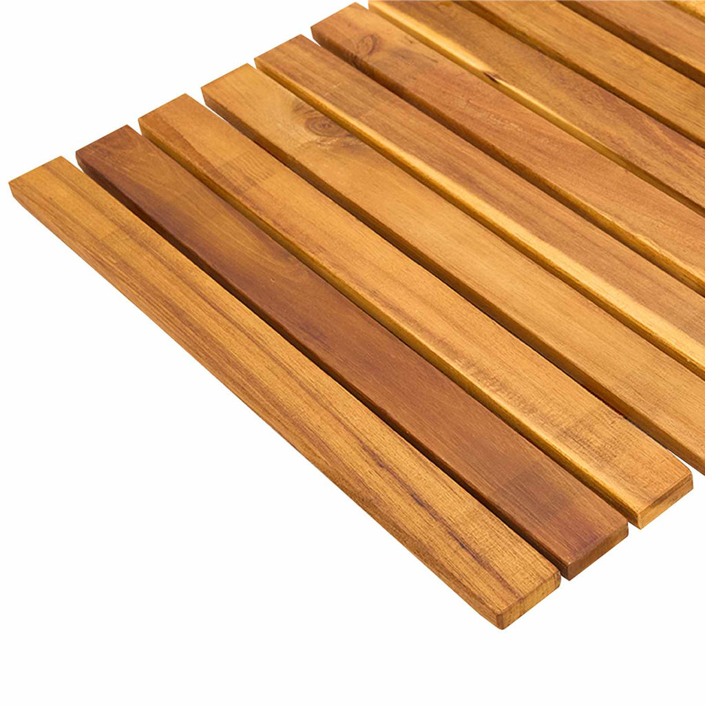 vidaXL Ścieżka ogrodowa naturalny 200 x 40 cm Lite Drewno Akacji