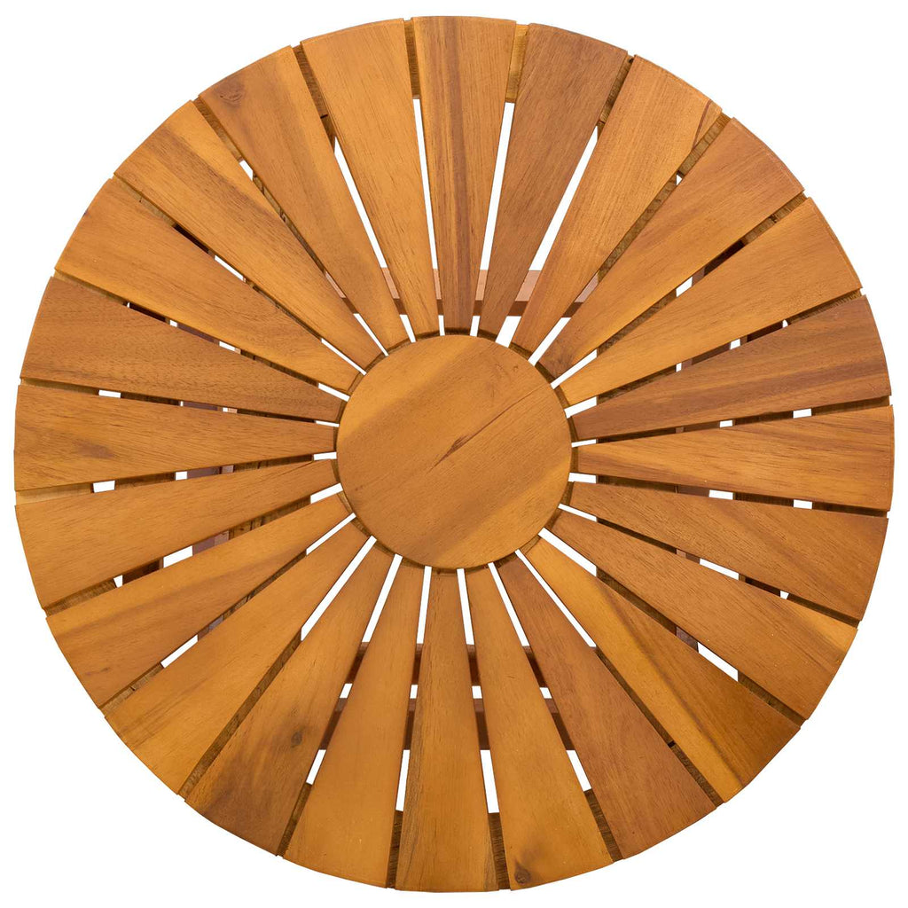 vidaXL Stolik bistro naturalny Ø45 x 45 cm Lite Drewno Akacji