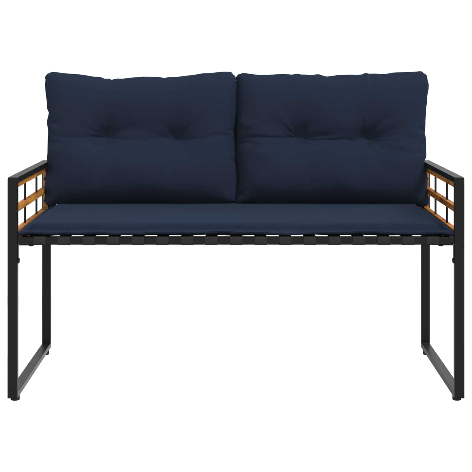 vidaXL Zestaw Mebli Ogrodowych z poduszką 4 pcs Granatowy