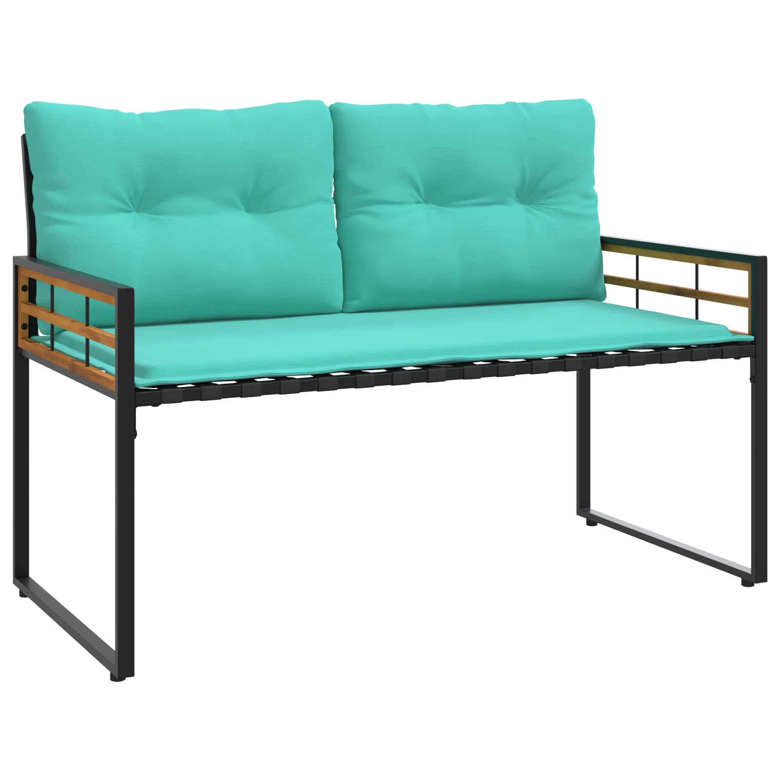 vidaXL Zestaw Mebli Ogrodowych z poduszką 4 pcs Turkusowy