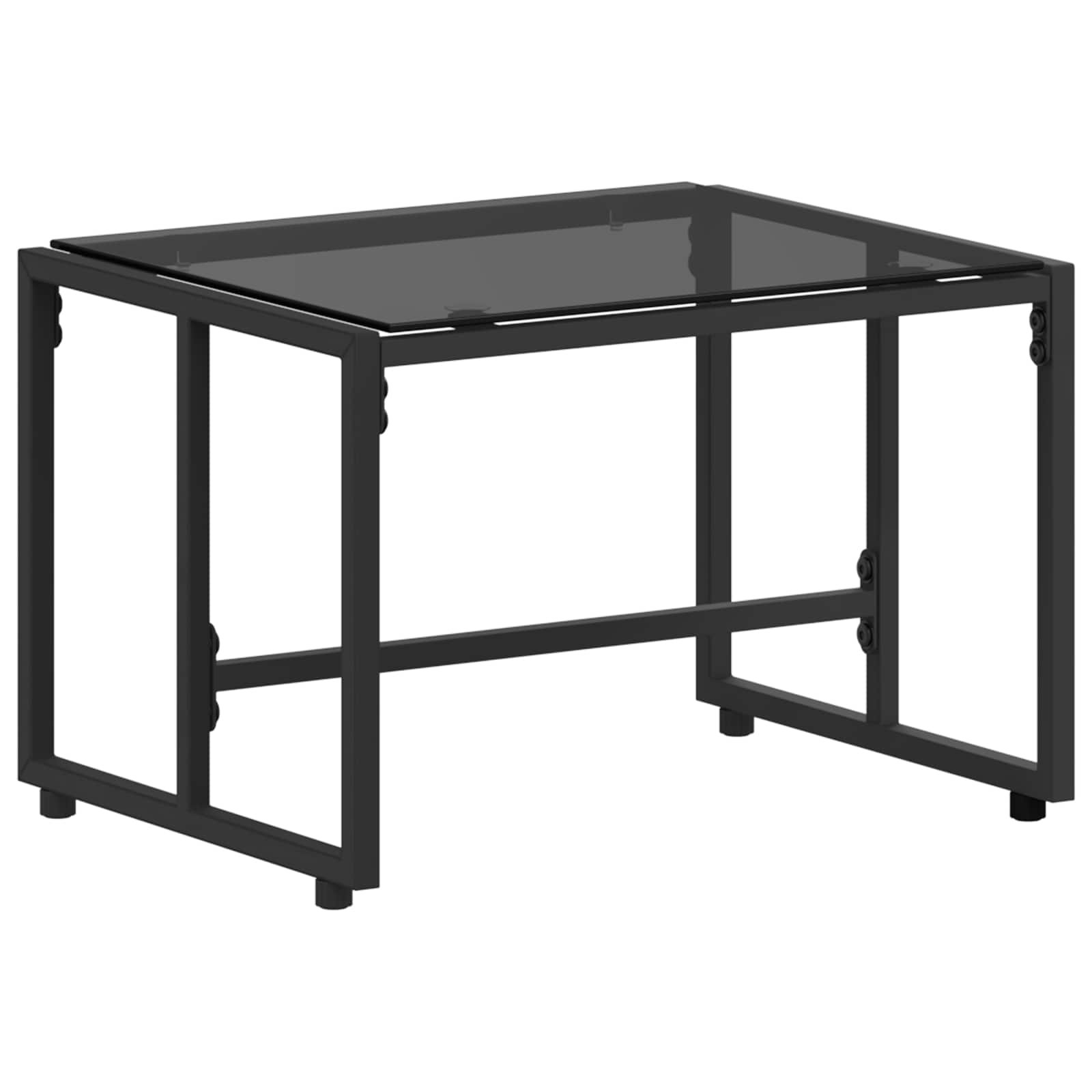 vidaXL Zestawy mebli z poduszką 3 pcs Szary i granatowy rattan