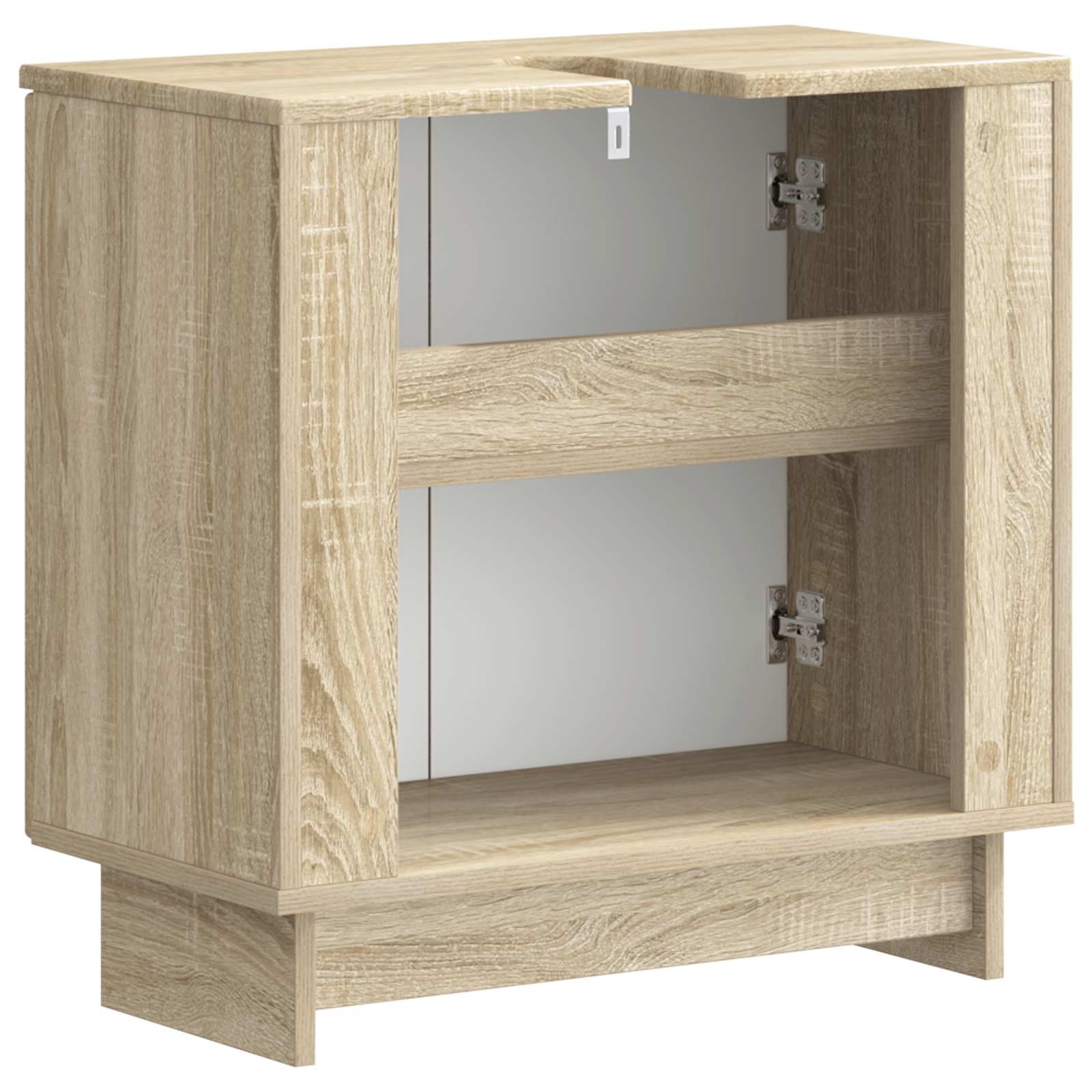 vidaXL Szafka pod umywalkę EDE dąb Sonoma 59,5 x 31,5 x 59 cm