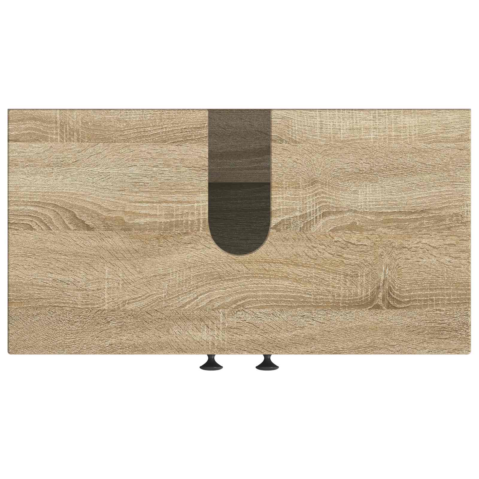 vidaXL Szafka pod umywalkę EDE dąb Sonoma 59,5 x 31,5 x 59 cm