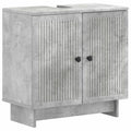 vidaXL Szafka pod umywalkę EDE Betonowy szary 59,5 x 31,5 x 59 cm