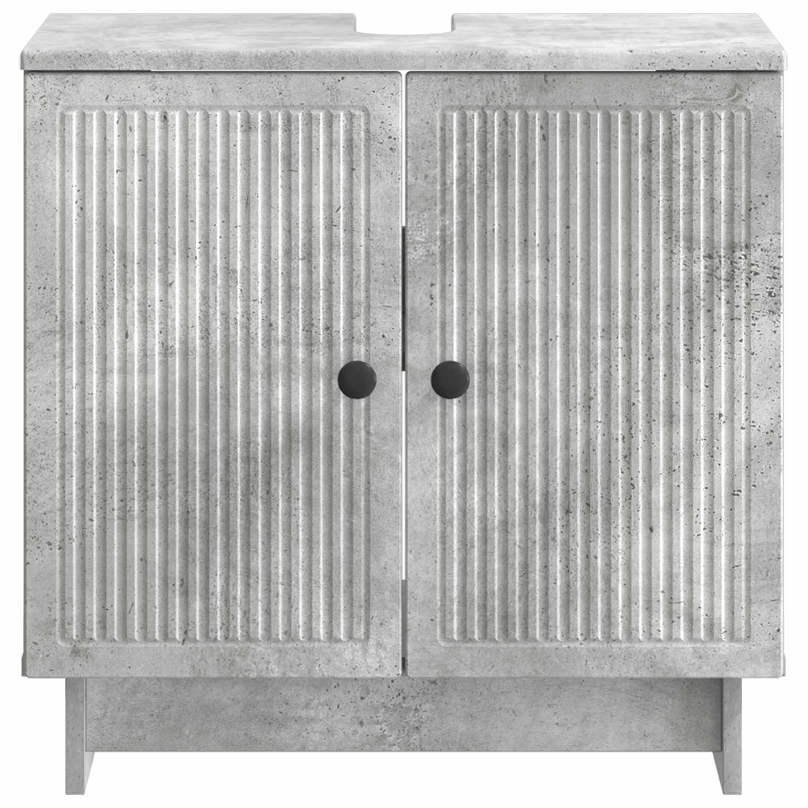 vidaXL Szafka pod umywalkę EDE Betonowy szary 59,5 x 31,5 x 59 cm