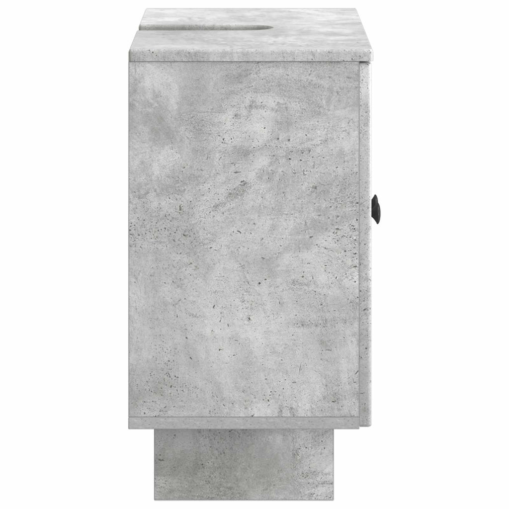 vidaXL Szafka pod umywalkę EDE Betonowy szary 59,5 x 31,5 x 59 cm