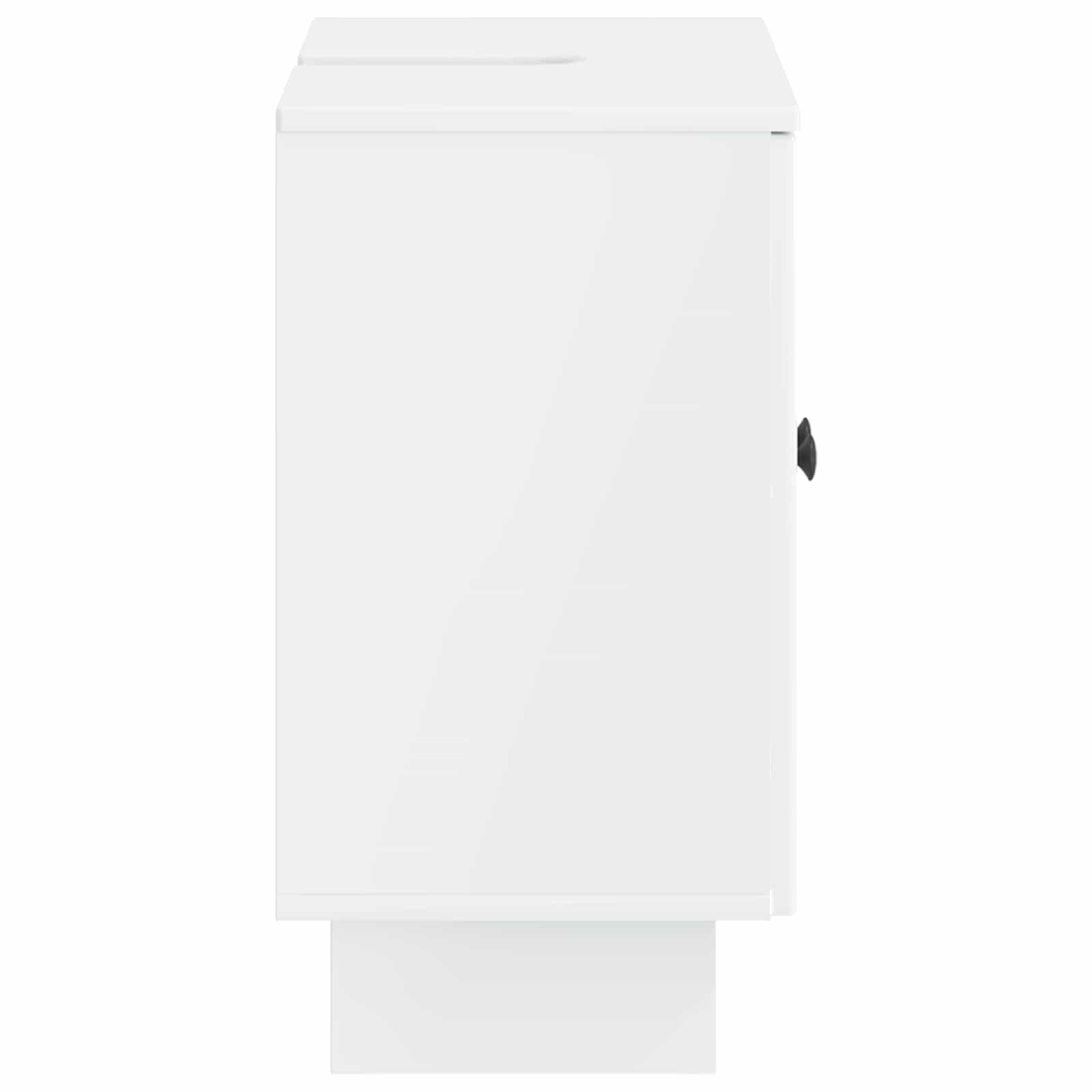 vidaXL Szafka pod umywalkę EDE Biały wysoki połysk 59,5 x 31,5 x 59 cm