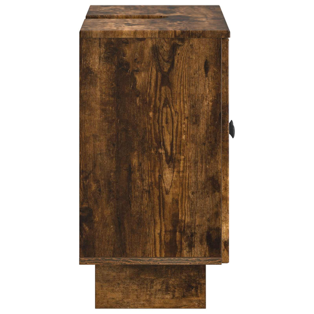 vidaXL Szafka pod umywalkę EDE Dąb wędzony 59,5 x 31,5 x 59 cm
