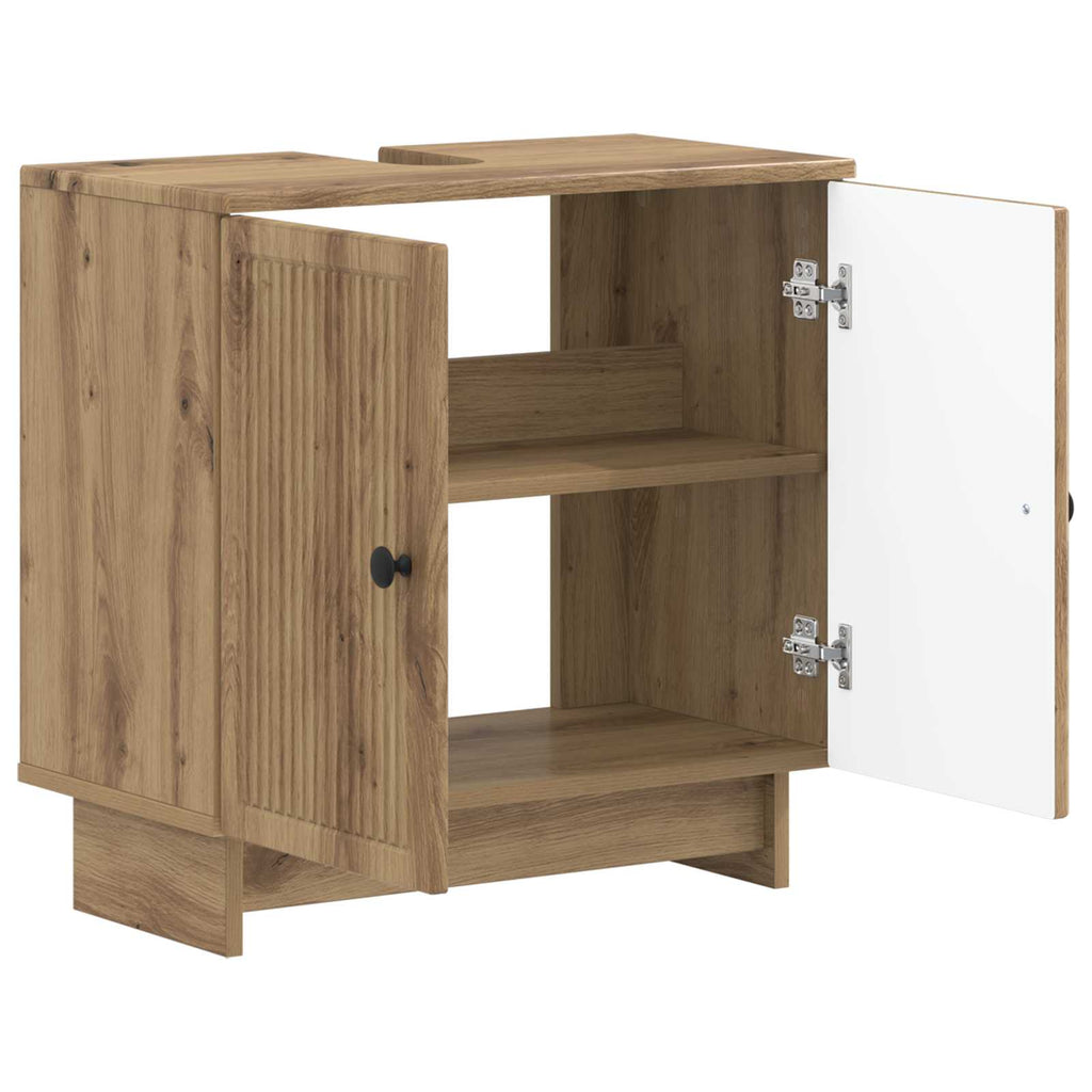 vidaXL Szafka pod umywalkę EDE Dąb artisan 59,5 x 31,5 x 59 cm