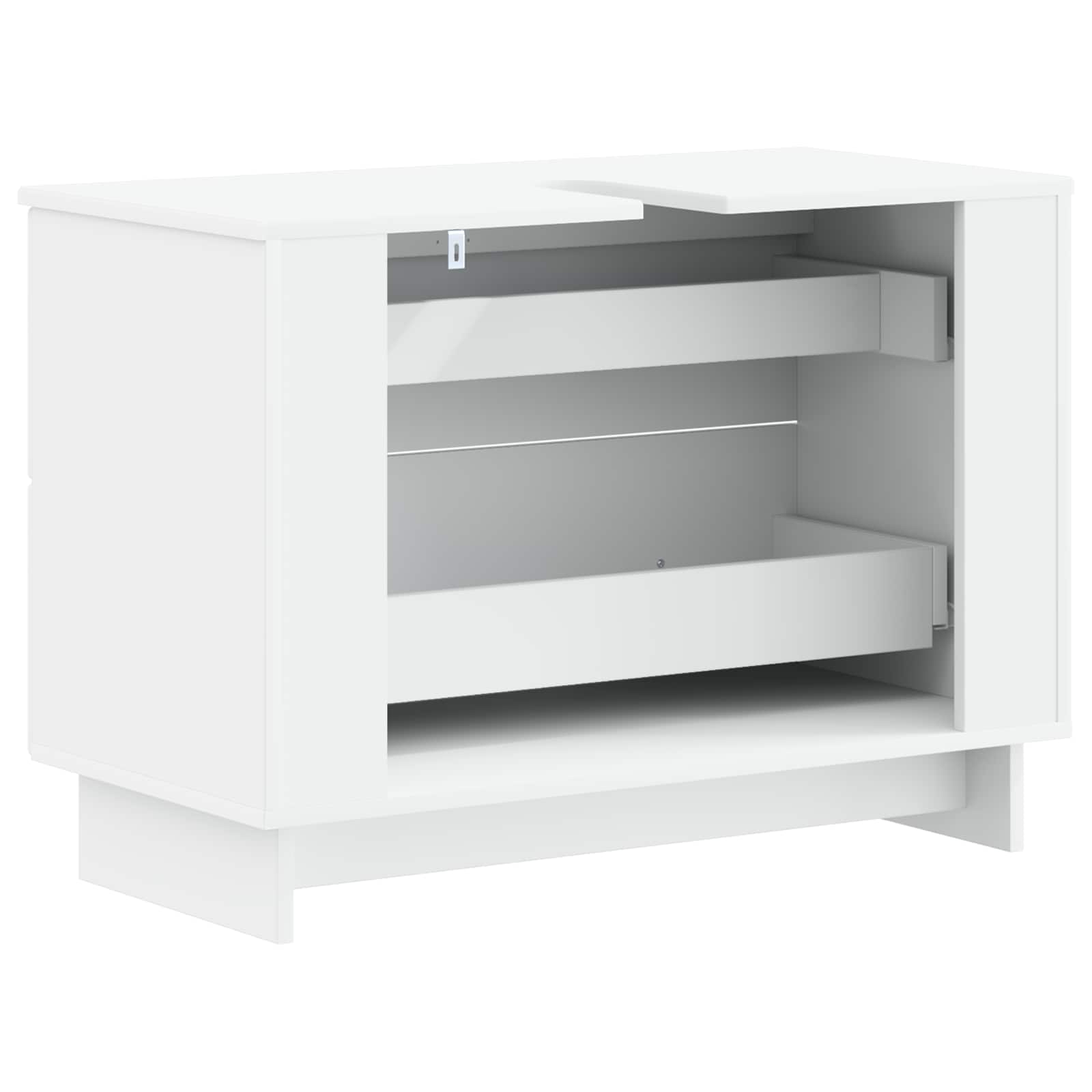 vidaXL Szafka pod umywalkę EDE Biały 82 x 41 x 59 cm