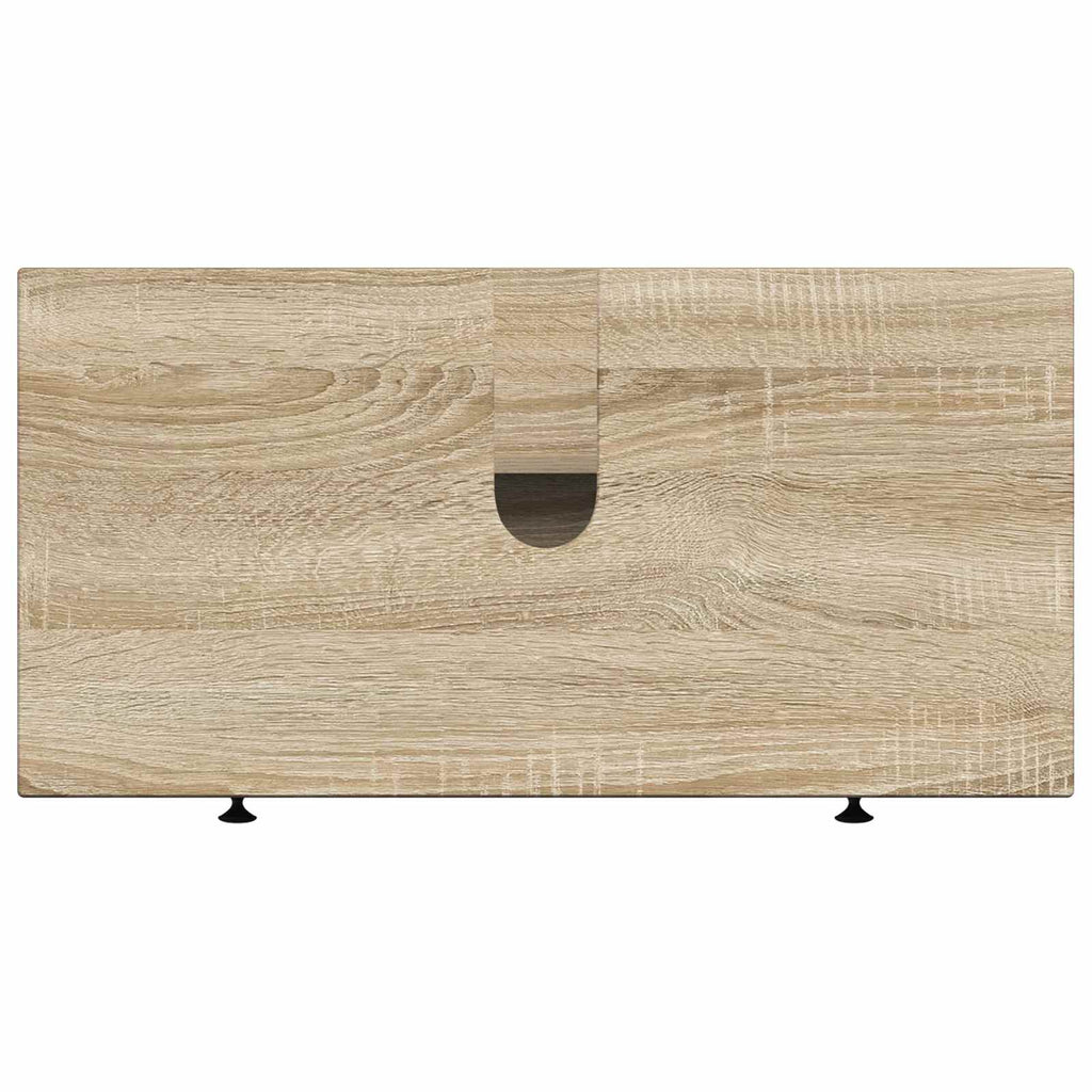 vidaXL Szafka pod umywalkę EDE dąb Sonoma 82 x 41 x 59 cm