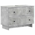 vidaXL Szafka pod umywalkę EDE Betonowy szary 82 x 41 x 59 cm