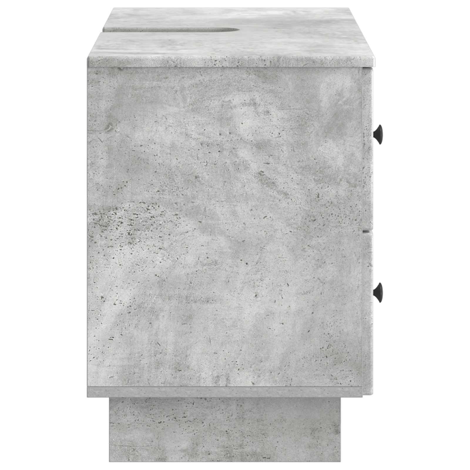 vidaXL Szafka pod umywalkę EDE Betonowy szary 82 x 41 x 59 cm