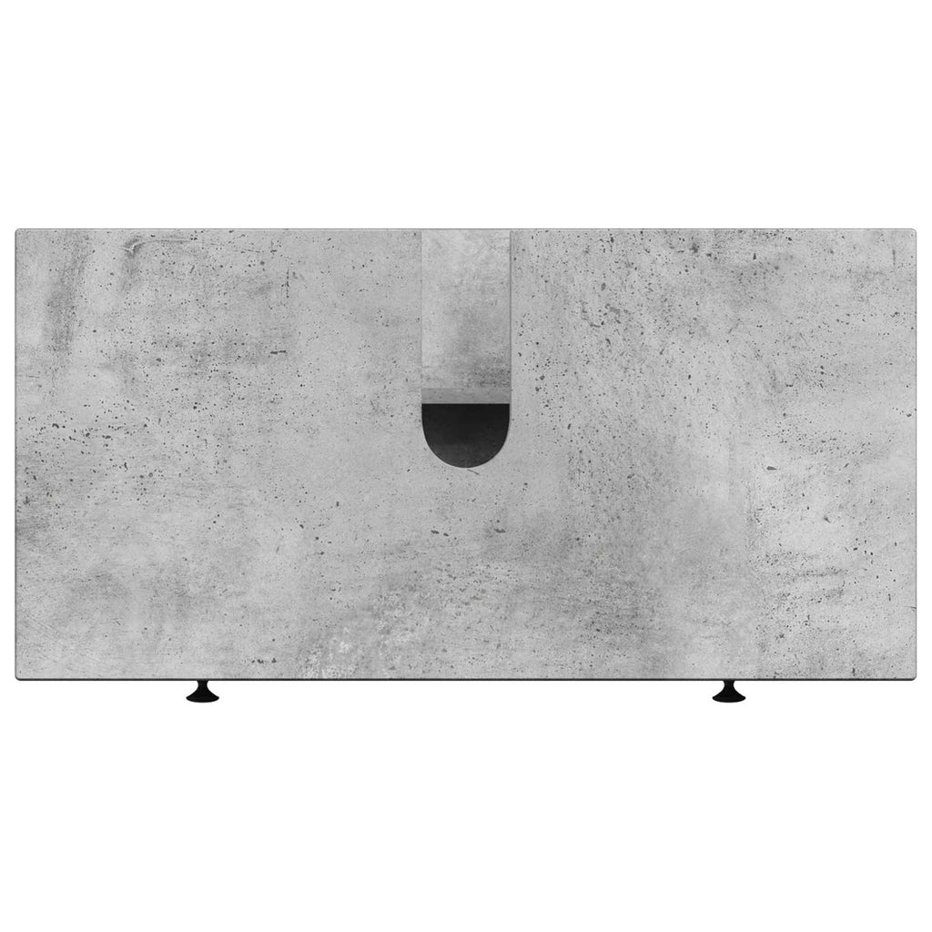 vidaXL Szafka pod umywalkę EDE Betonowy szary 82 x 41 x 59 cm