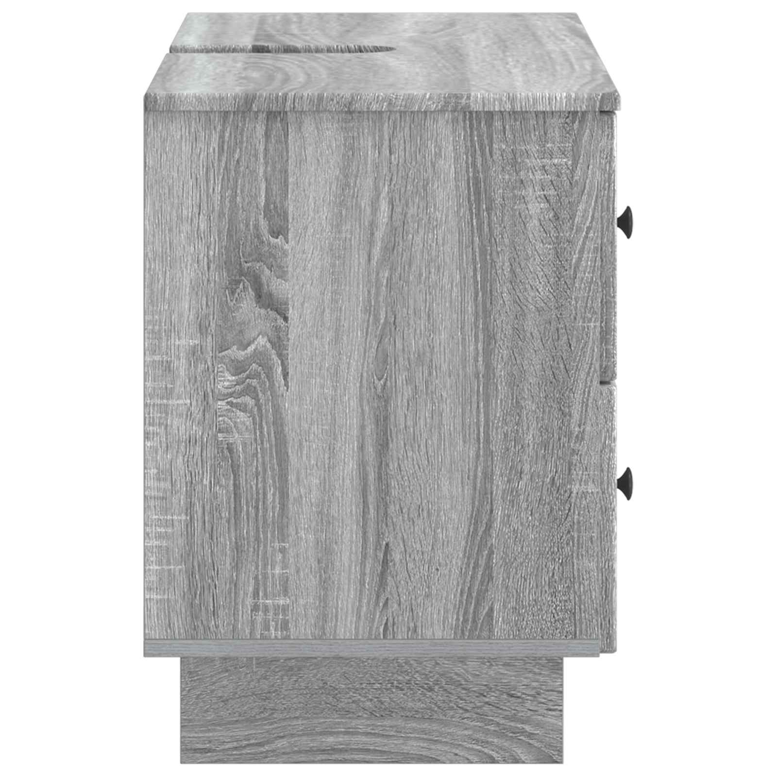 vidaXL Szafka pod umywalkę EDE Szary Sonoma 82 x 41 x 59 cm