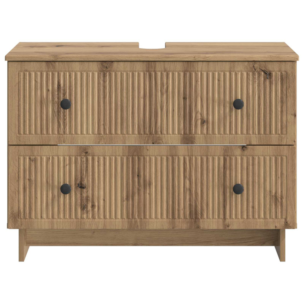 vidaXL Szafka pod umywalkę EDE Dąb artisan 82 x 41 x 59 cm