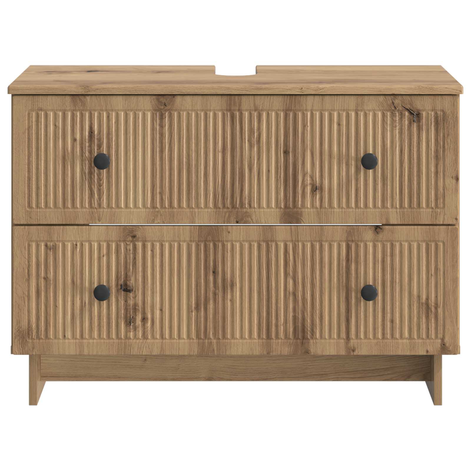 vidaXL Szafka pod umywalkę EDE Dąb artisan 82 x 41 x 59 cm