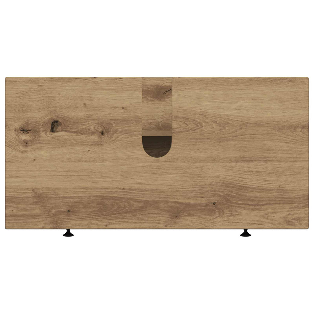 vidaXL Szafka pod umywalkę EDE Dąb artisan 82 x 41 x 59 cm
