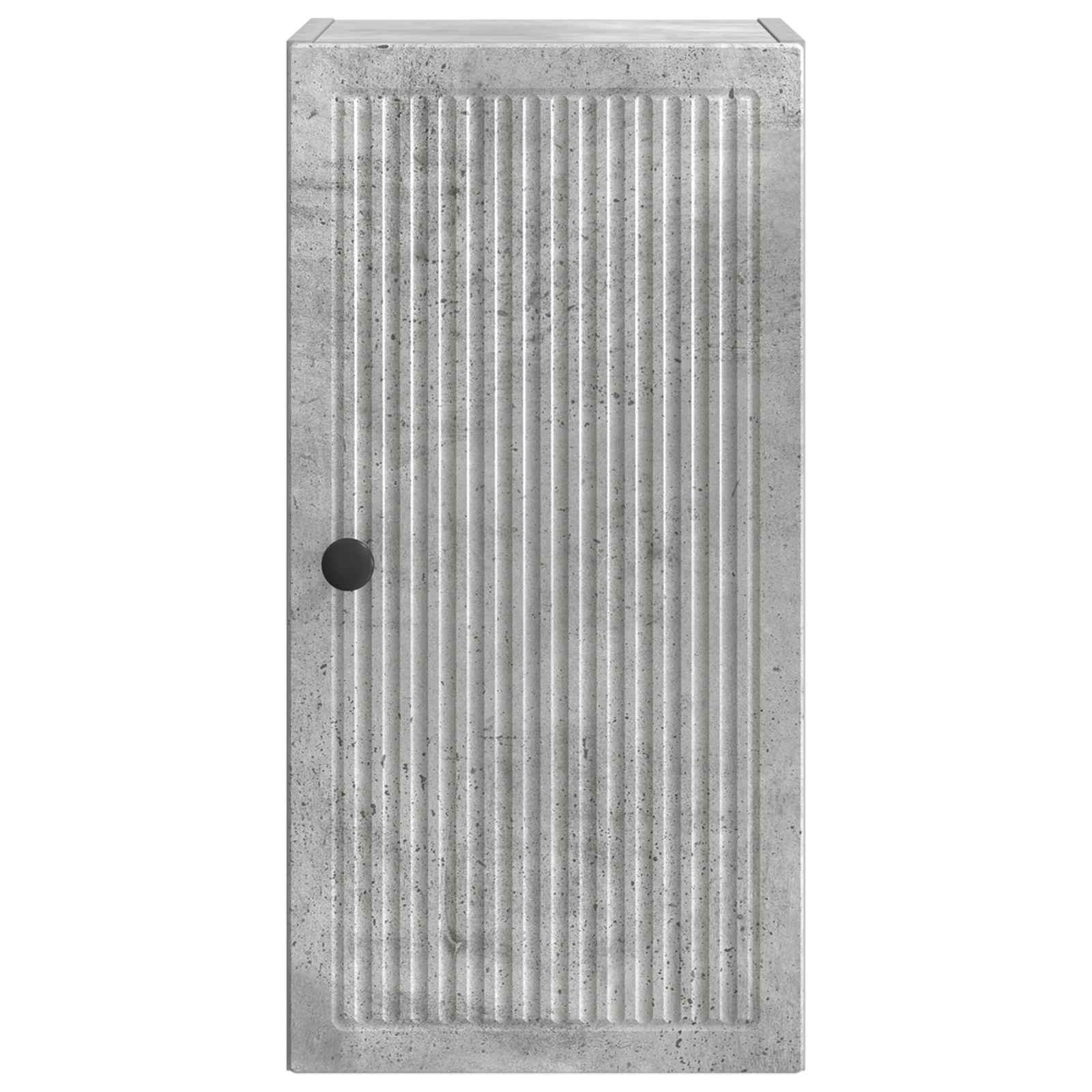 vidaXL Szafka ścienna łazienkowa EDE Betonowy szary 30 x 31 x 59 cm