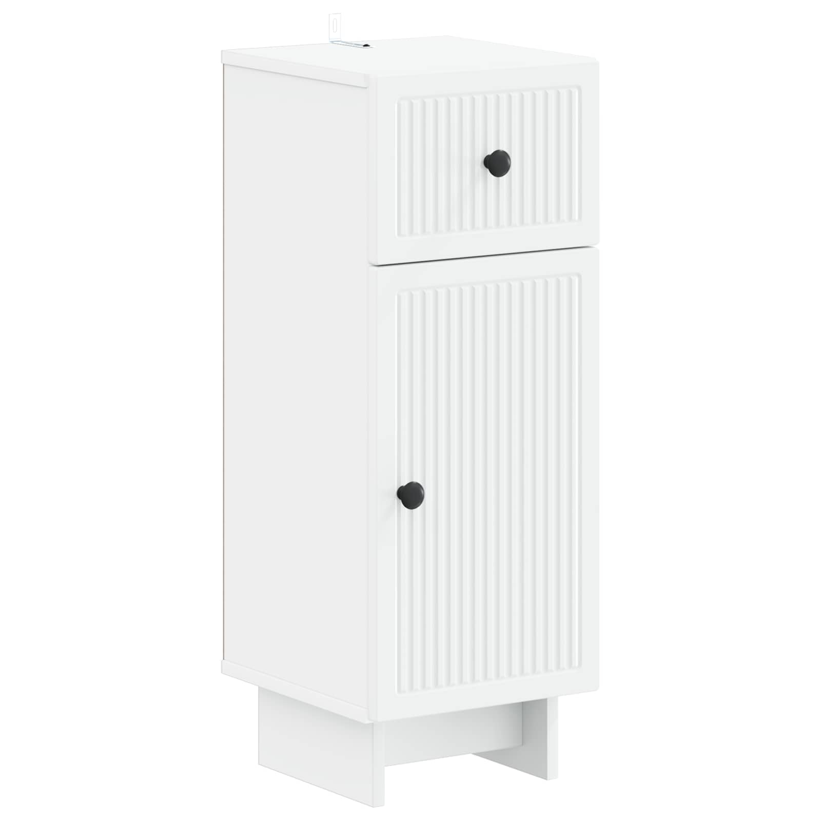 vidaXL Szafka Łazienkowa EDE Biały 30 x 31 x 80 cm Drewno inżynieryjne