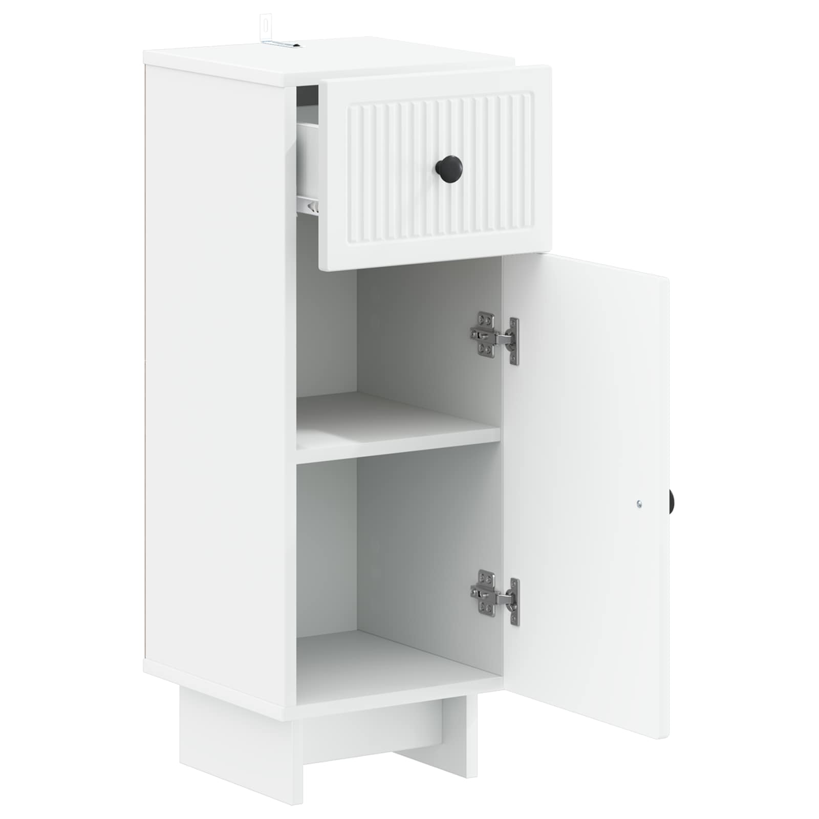 vidaXL Szafka Łazienkowa EDE Biały 30 x 31 x 80 cm Drewno inżynieryjne