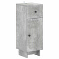 vidaXL Szafka Łazienkowa EDE Betonowy szary 30 x 31 x 80 cm