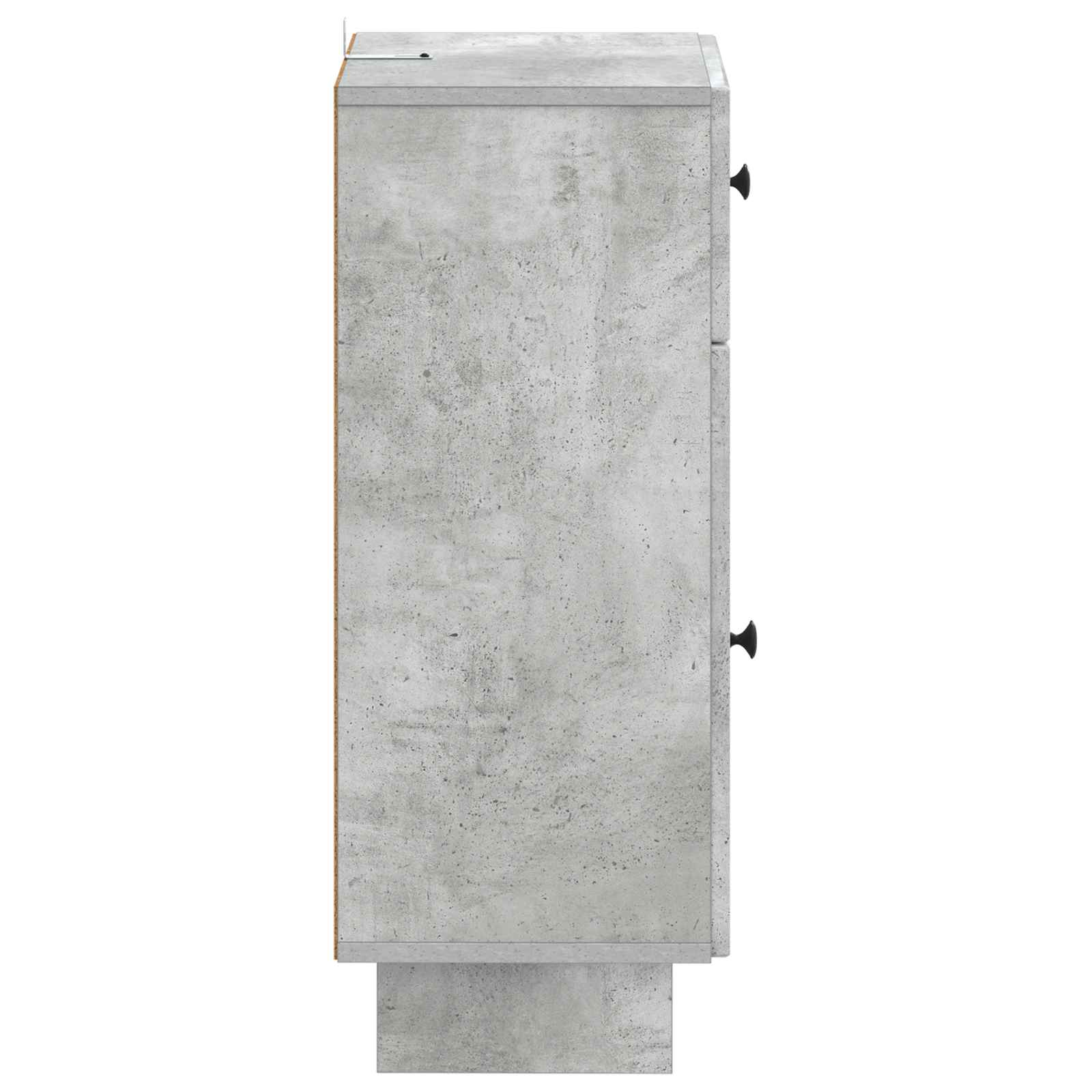 vidaXL Szafka Łazienkowa EDE Betonowy szary 30 x 31 x 80 cm