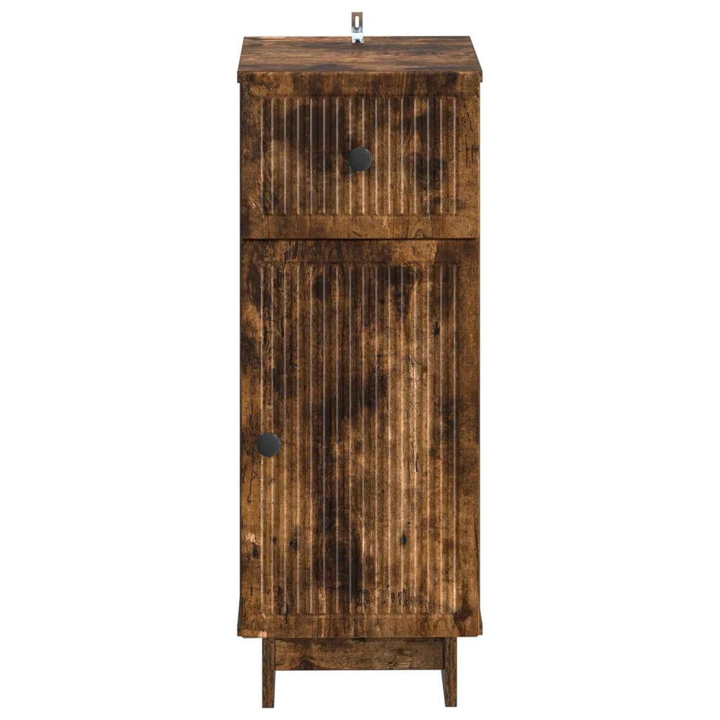 vidaXL Szafka Łazienkowa EDE Dąb wędzony 30 x 31 x 80 cm