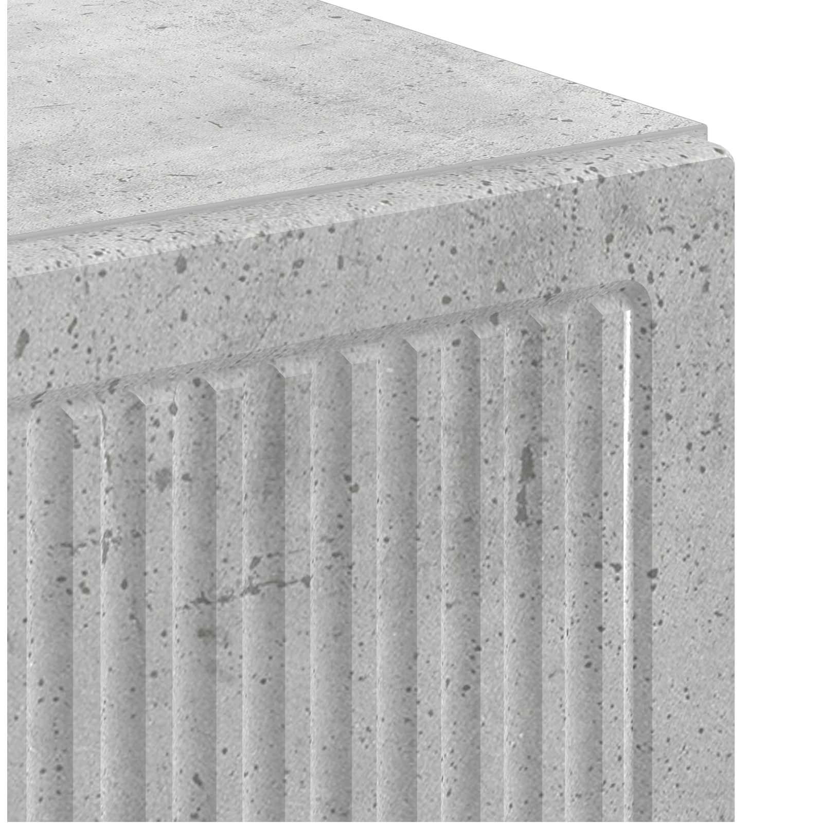 vidaXL Szafka Łazienkowa EDE Betonowy szary 59,5 x 31 x 80 cm