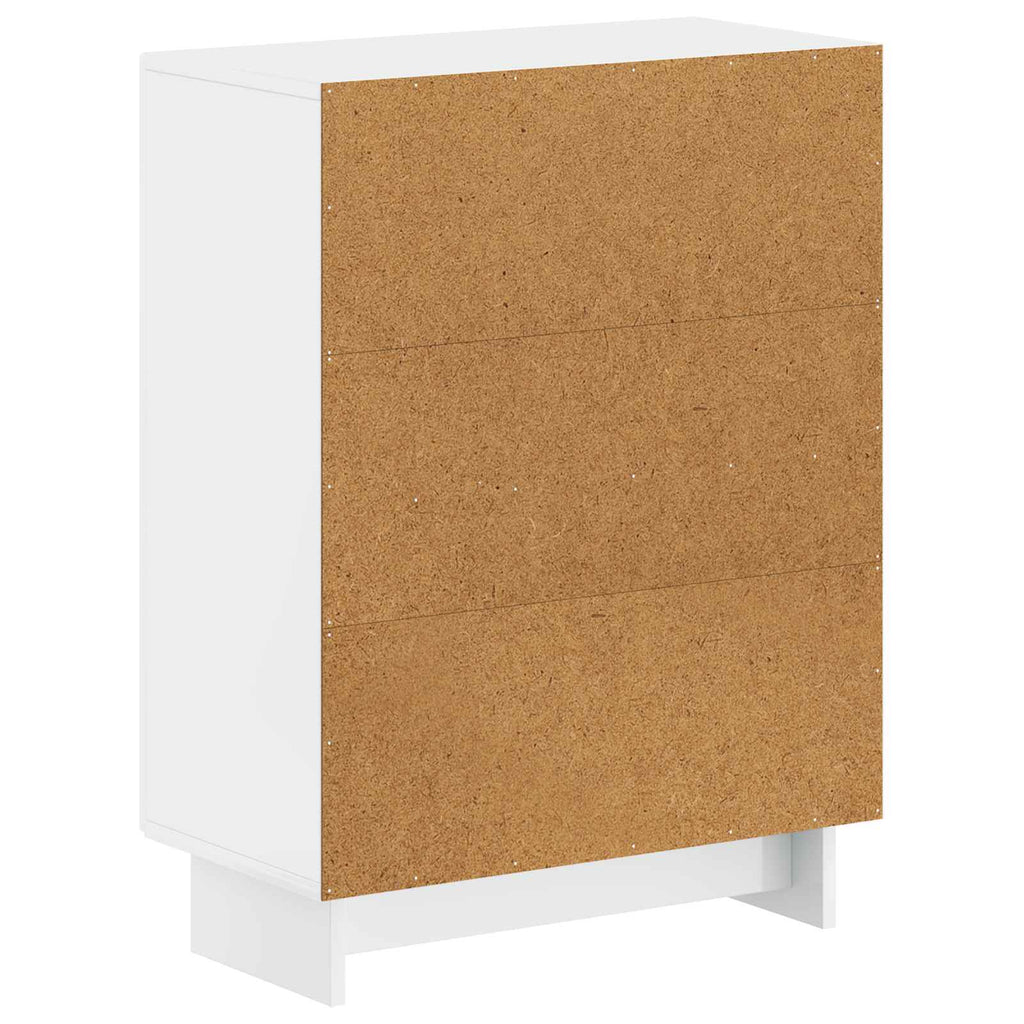 vidaXL Szafka Łazienkowa EDE Biały wysoki połysk 59,5 x 31 x 80 cm