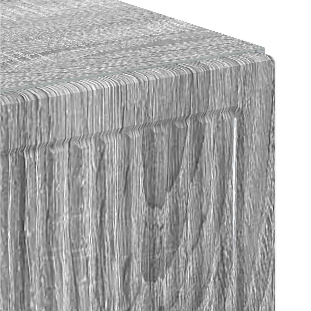 vidaXL Szafka Łazienkowa EDE Szary Sonoma 59,5 x 31 x 80 cm