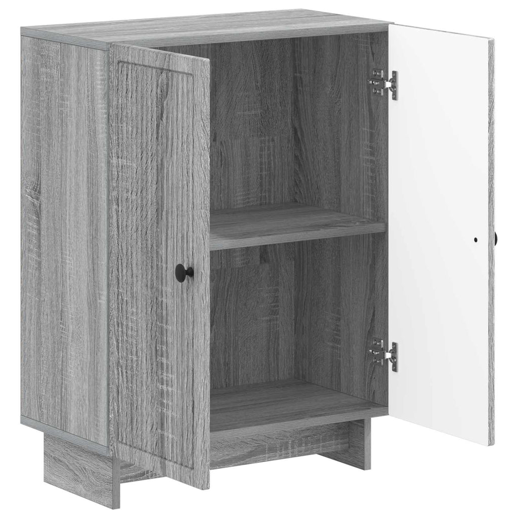 vidaXL Szafka Łazienkowa EDE Szary Sonoma 59,5 x 31 x 80 cm