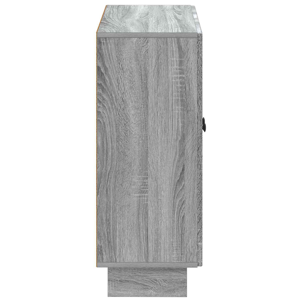 vidaXL Szafka Łazienkowa EDE Szary Sonoma 59,5 x 31 x 80 cm