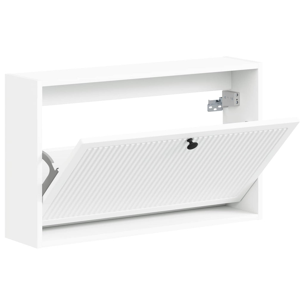 vidaXL Wisząca szafka na buty EDE 71 x 17 x 43 cm Drewno inżynieryjne