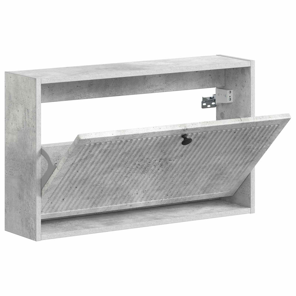 vidaXL Wisząca szafka na buty EDE 71 x 17 x 43 cm Drewno inżynieryjne
