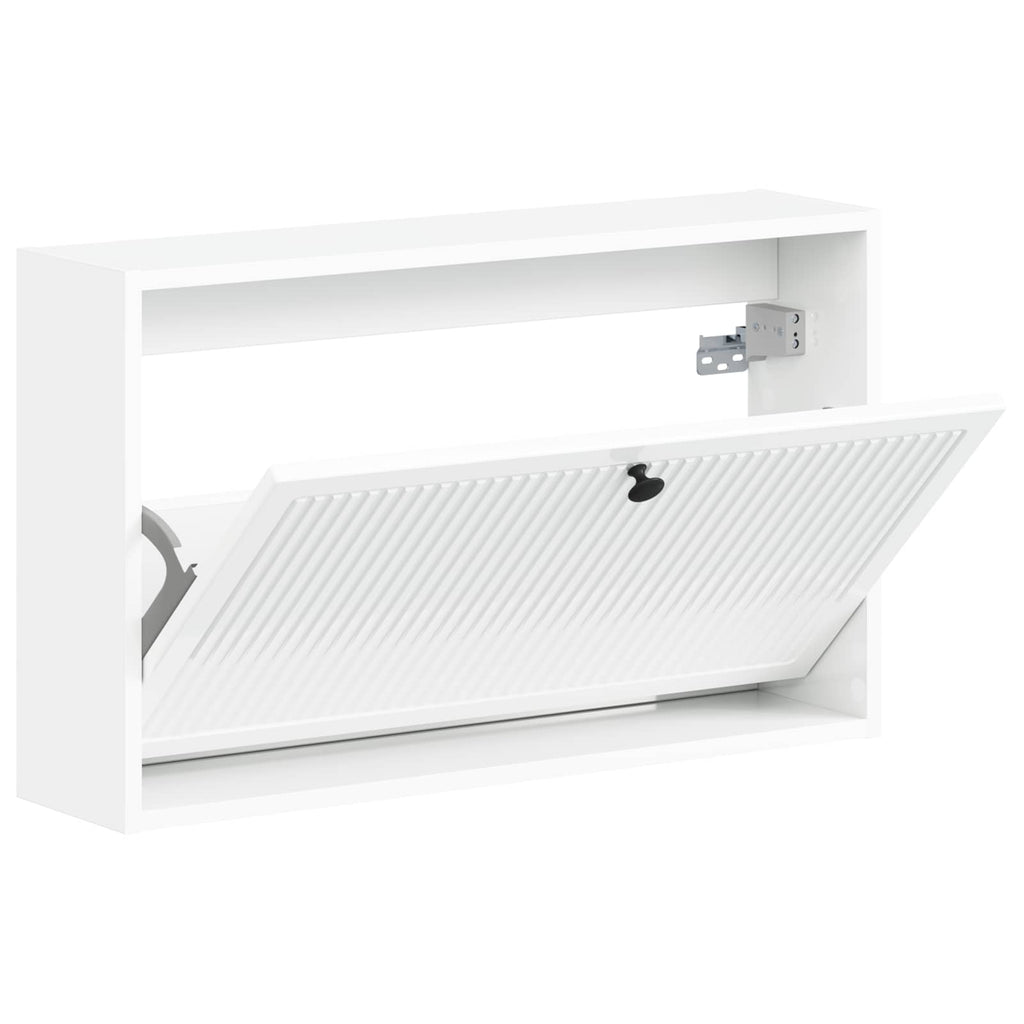 vidaXL Wisząca szafka na buty EDE 71 x 17 x 43 cm Drewno inżynieryjne