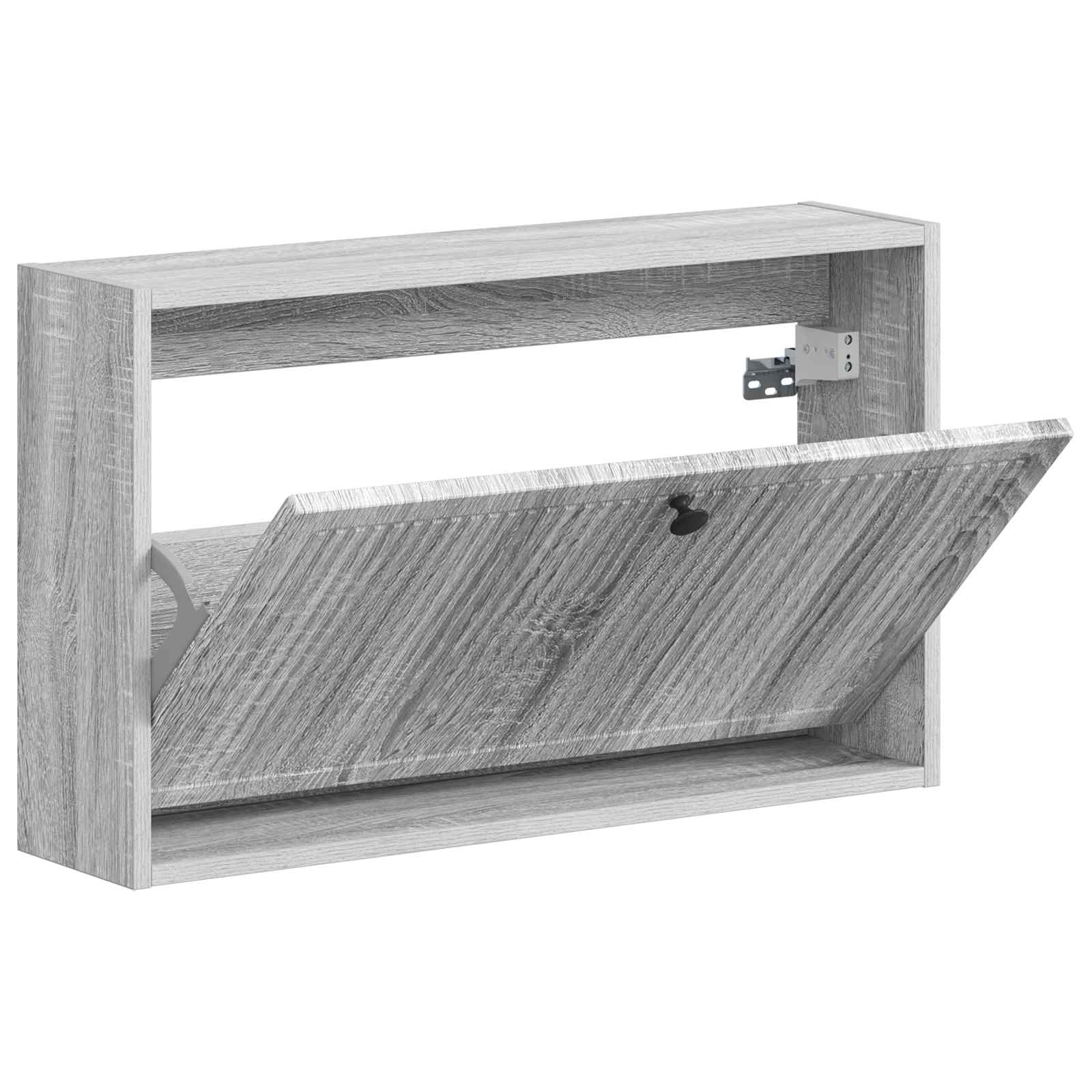 vidaXL Wisząca szafka na buty EDE 71 x 17 x 43 cm Drewno inżynieryjne