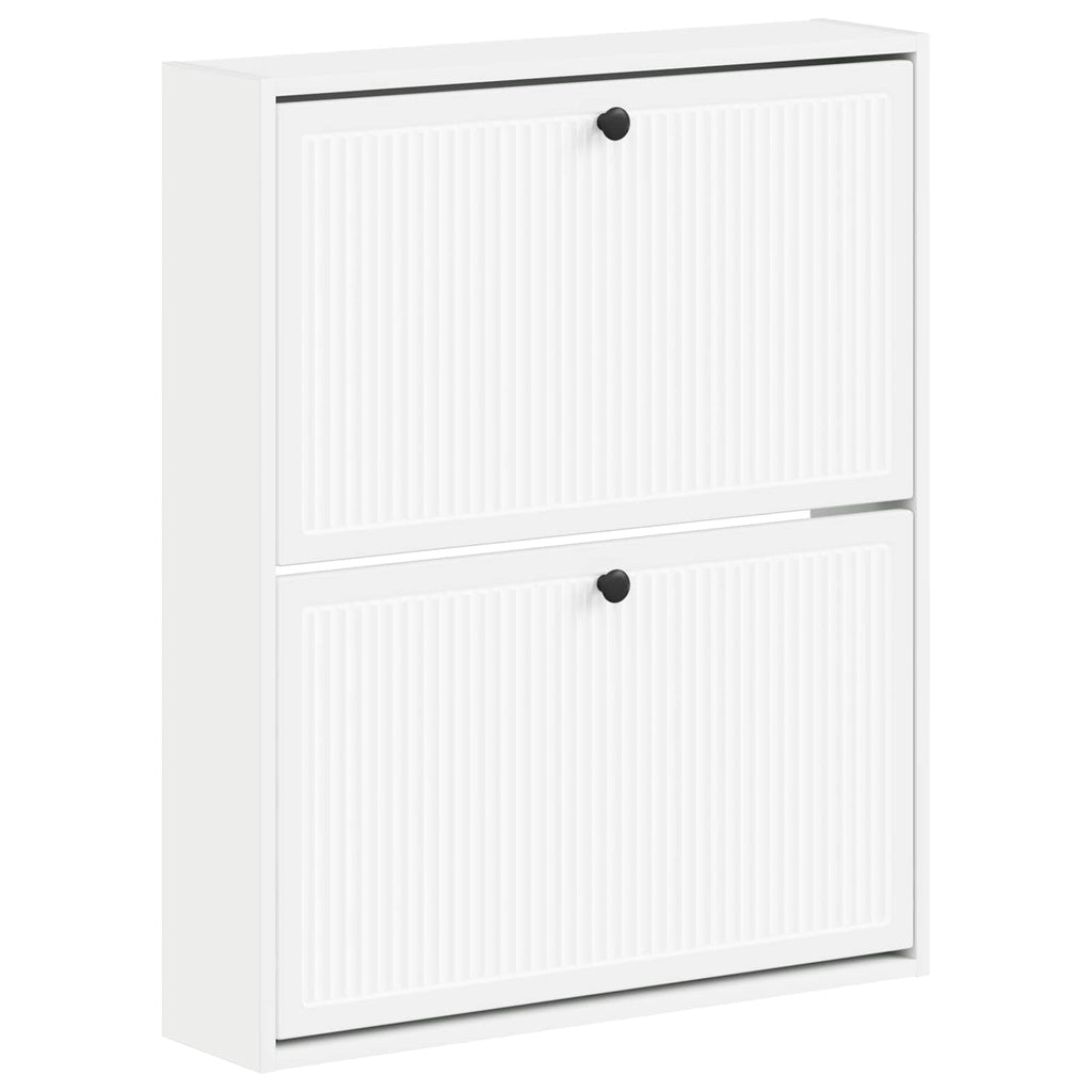 vidaXL Wisząca szafka na buty EDE 71 x 17 x 86 cm Drewno inżynieryjne